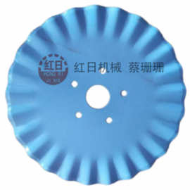 红日耙片Ｖ型耙片波纹平盘耙片圆盘耙片锰钢热处理耙片俄罗斯耙片