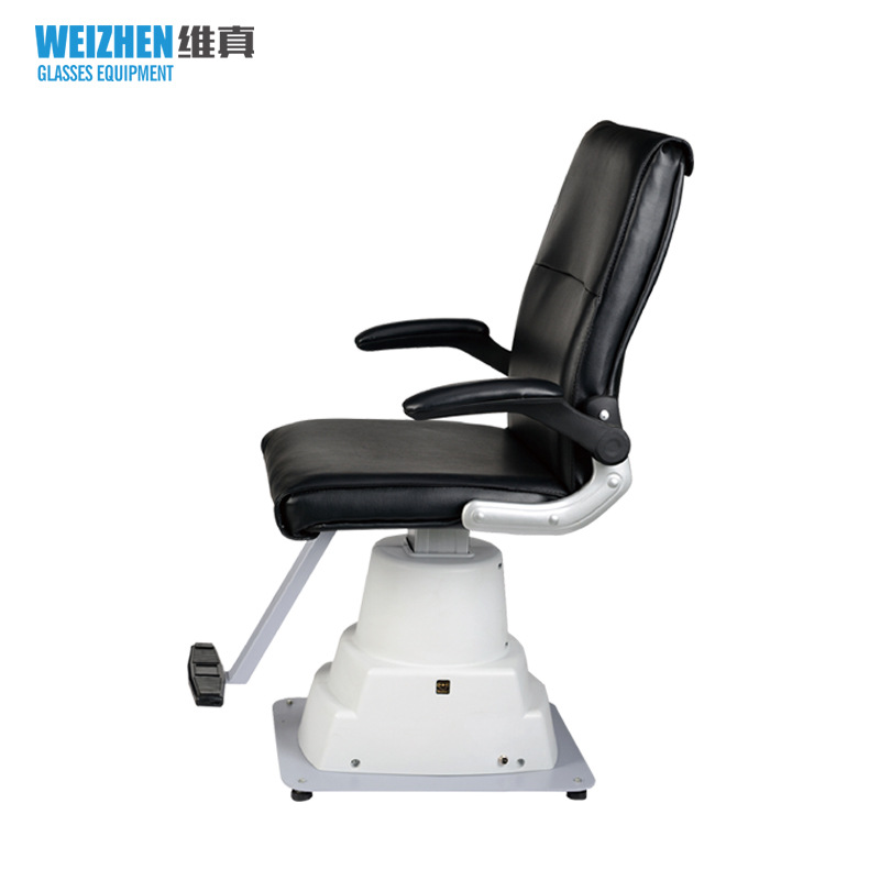 Weizhen gafas de WZ-AT-1 equipo de Optometría apoyabrazos móvil Silla de elevación eléctrica optometría combinación mesa de elevación silla