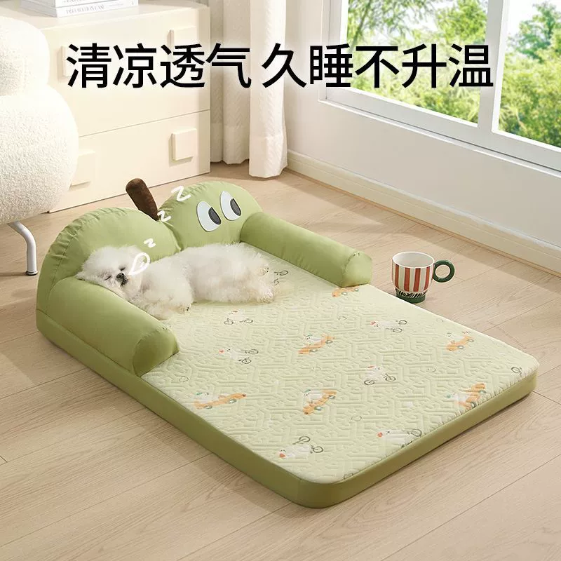 Собачья будка, съемная и моющаяся для всех сезонов, летняя лежанка для собак, летний коврик для собак, производитель ковриков для сна для кошек Amazon