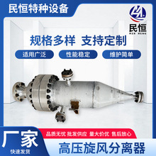 S31603高压旋风分离器不锈钢工业粉尘收集器沙克龙物料输送分离器