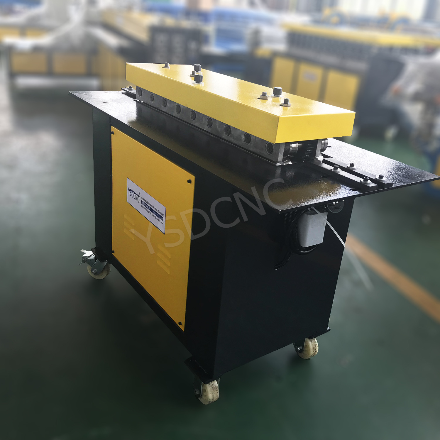 [Shanfan] Concealed 1mm Seam Machine for White Iron Sheet, Duct Roller Machine, Seam Machine for Ventilation Ducts