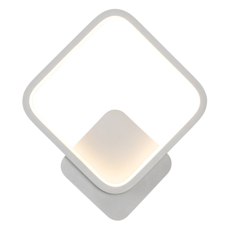 Lámpara de pared para dormitorio, lámpara de noche circular, sala de estar, pasillo, escalera, pasillo con escaleras, sala de estudio, lámpara con forma de asta de ciervo, iluminación LED, interior.