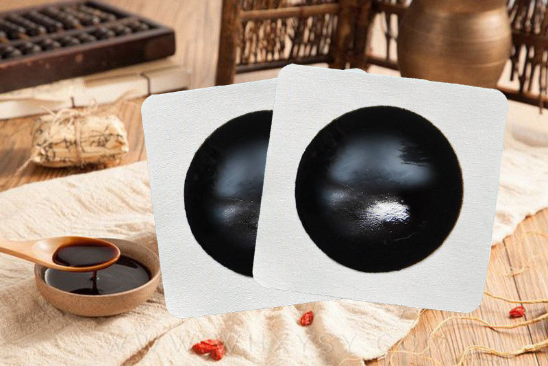 Traditional Cotton Cloth Black Herbal Plaster for Lumbar Neck Knee Joint Support External Use quality and texture