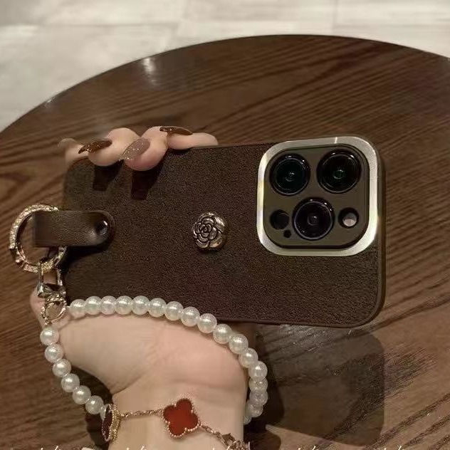 Cama de metal tridimensional manzana 15/16ProMax con patrón de piel Apple 13 para Huawei mate60p