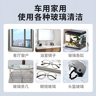 car windows and rearview mirrors, Glass agent