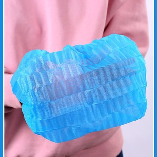 Disposable hat head cover Bar Cap food kitchen pharmaceutical beauty thickened breathable wholesale non-woven mesh hat