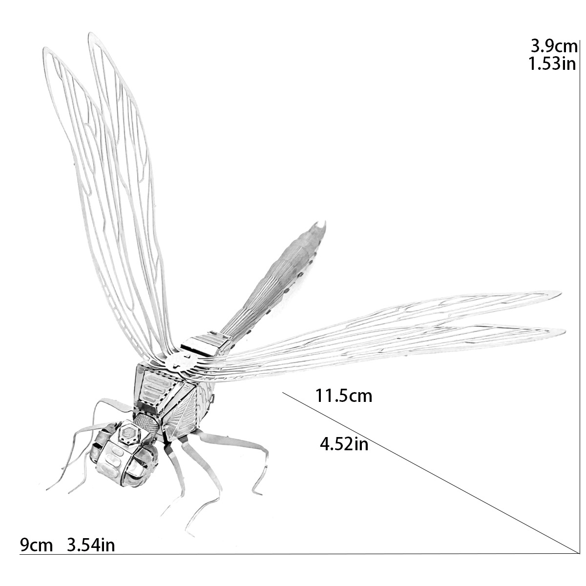R2D2DIY puzzle de metal 3D hecho a mano modelo tridimensional para adultos Juguetes de puzzle de ensamblaje