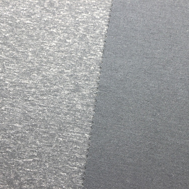 罗马布针织纬编亚麻涤纶弹力氨纶打鸡打基布双面布罗马布服装面料