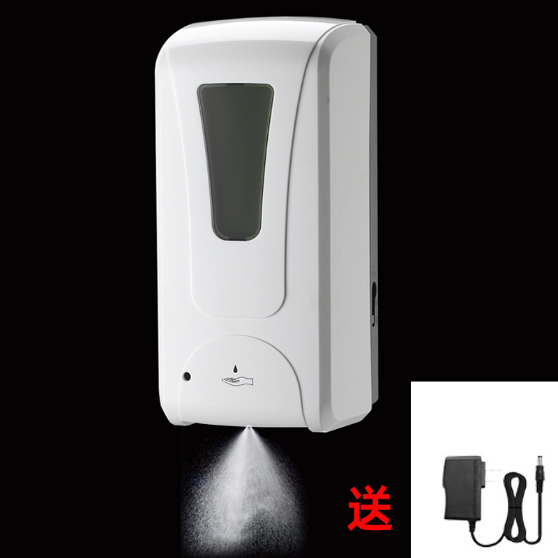 自動誘導石鹸ディスペンサー泡知能全自動ホテル壁掛け式1000ml電動泡手洗い機|undefined