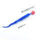 Amazon new pet cat toy solid color elastic ball Caterpillar funny cat stick cat interactive toy supplies