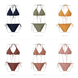 比基尼;连体泳衣;三件套泳装