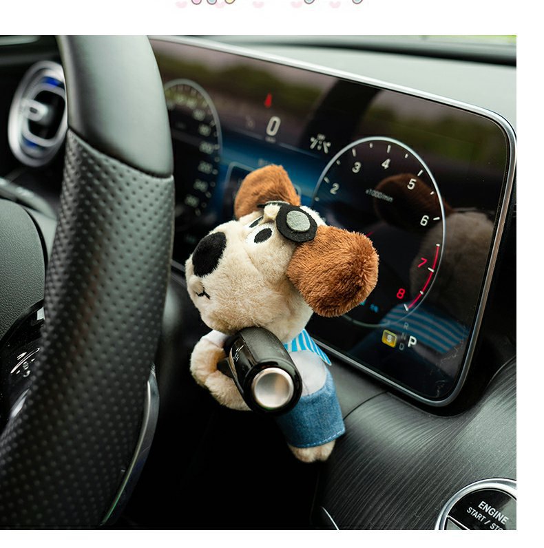Car Gear Shift Decoration Turn Signal Doll Wiper Wiper Doll Car Doll Car Interior Ornaments for Women