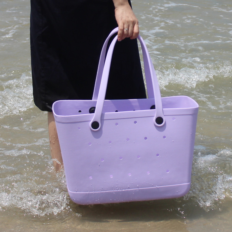 bogg Beach Bag Amazon Popular eva Hole Bag Handbag Large Capacity Waterproof Outdoor Bag Spot Multi-color bogg Beach Bag Amazon Popular eva Hole Bag Handbag Large Capacity Waterproof Outdoor Bag Spot Multi-color