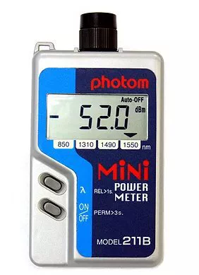Япония PHOTOM оптический измеритель мощности 211B