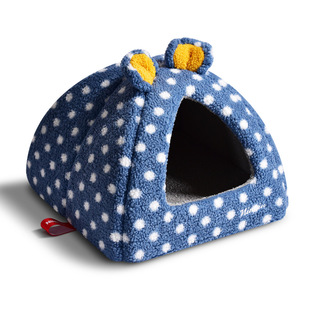 Pet Nest Small Dog Puppy Dog Nest Cat Nest Spring Autumn and Winter Pet Supplies