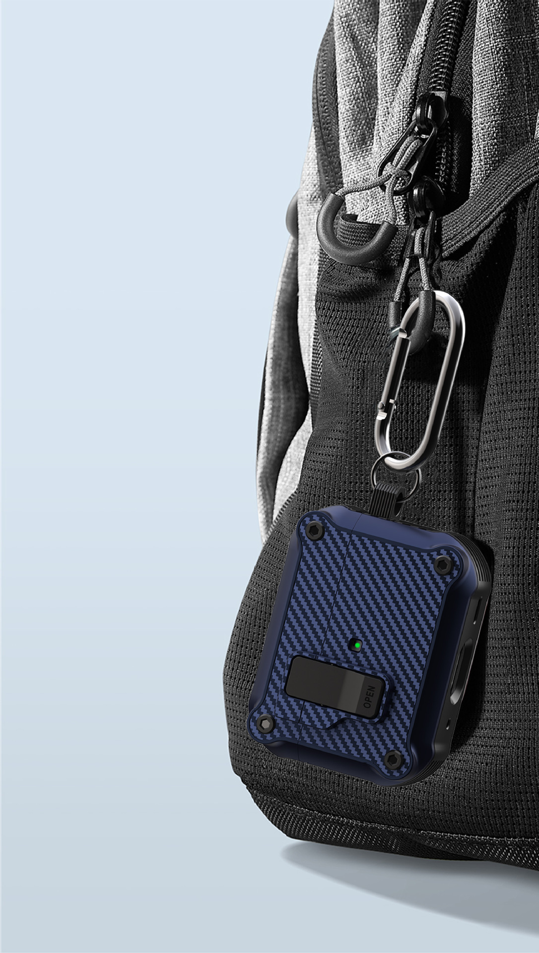 50g Weight iPhone Applicable Brands Earphone case Classification Carbon Fiber Material Solid Color Pattern Casual, Simple Style Style Injection Molding Craft Carbon Fiber Solid Color Injection Molding Casual Simple Style Earphone Case Earphone Cases Phone Accessories 6