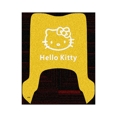 Electric vehicle foot mat, Electric Vehicle Floor Mats Waterproof - emma-joy-yellow-hello-kitty