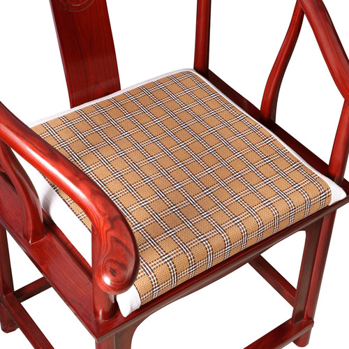 Best-selling summer seat cushion solid wood chair cushion breathable double-sided sponge cushion office butt cushion wholesale dropshipping