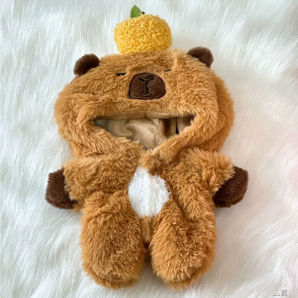20cm capibala plush baby clothes