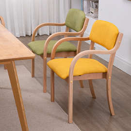 养老院餐桌椅 现代简约 敬老院老年人木质餐桌 餐厅座椅饭桌椅子
