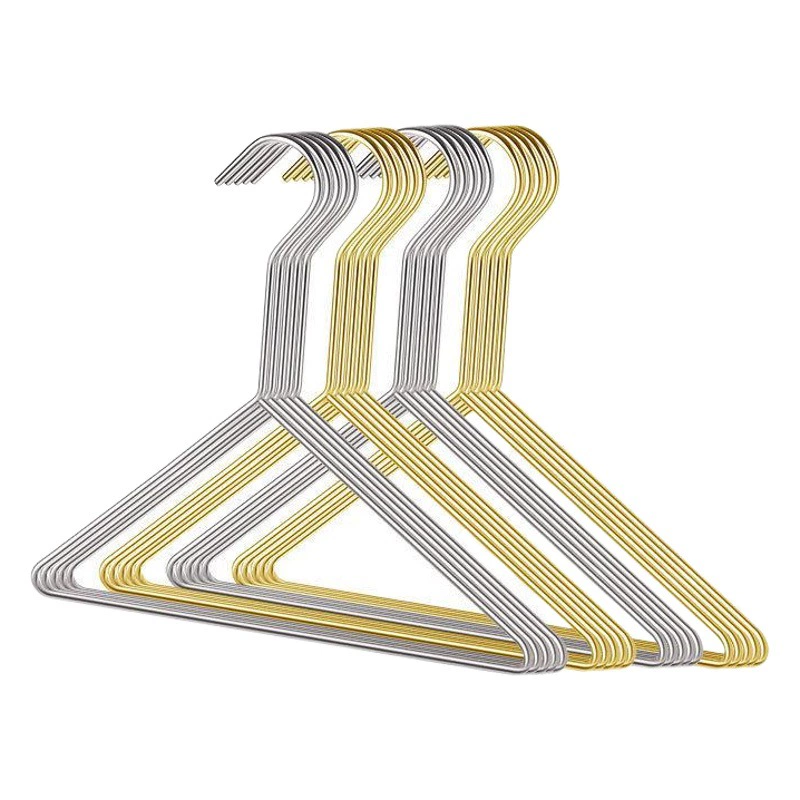 Ins Nordic Golden Triangle вешалка для женской одежды магазин одежды металлический Серебряный Длинный крючок Подставка для одежды