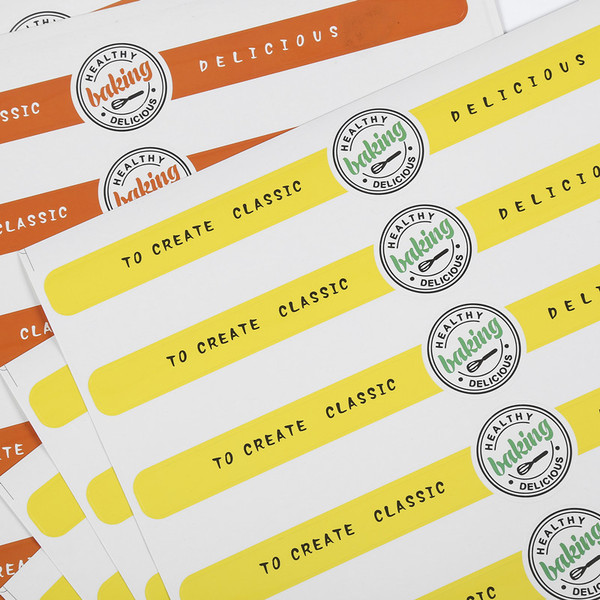 Individual copper sticker PVC