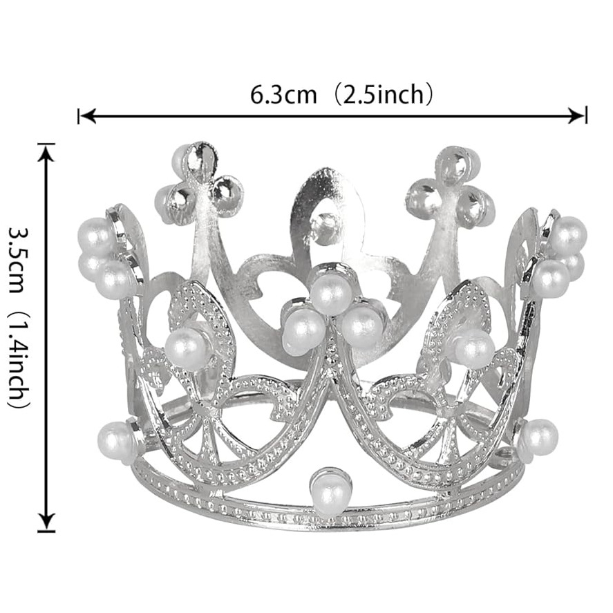 Mini Pearl 01 plateado