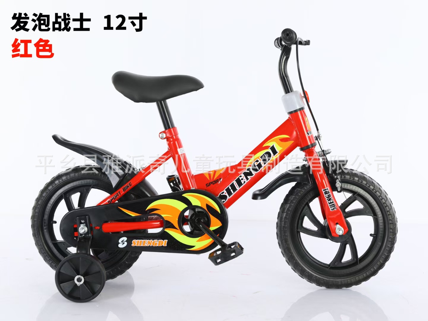 En stock suministro bicicleta pedal para niños asiento trasero cochecito de bicicleta para niños fábrica de bicicletas suministro al por mayor