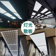 pvc扩散板乳白色灯光板磨砂PC散光板亚克力透明LED灯箱片加工形状