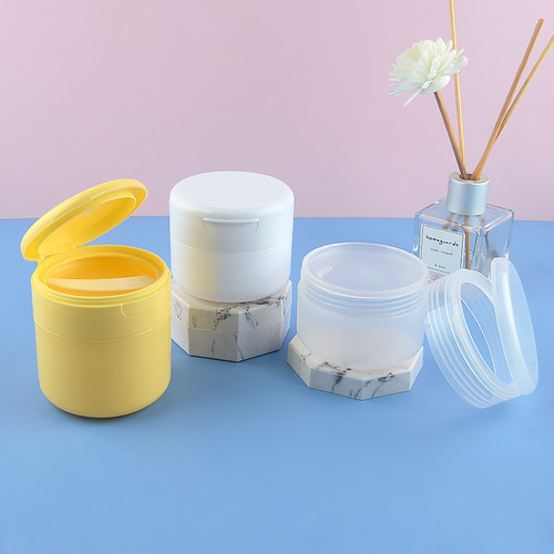 100g 150g tooth powder box wide mouth bottle night cream hand cream bottle PP powder box flip top cream lotion bottle