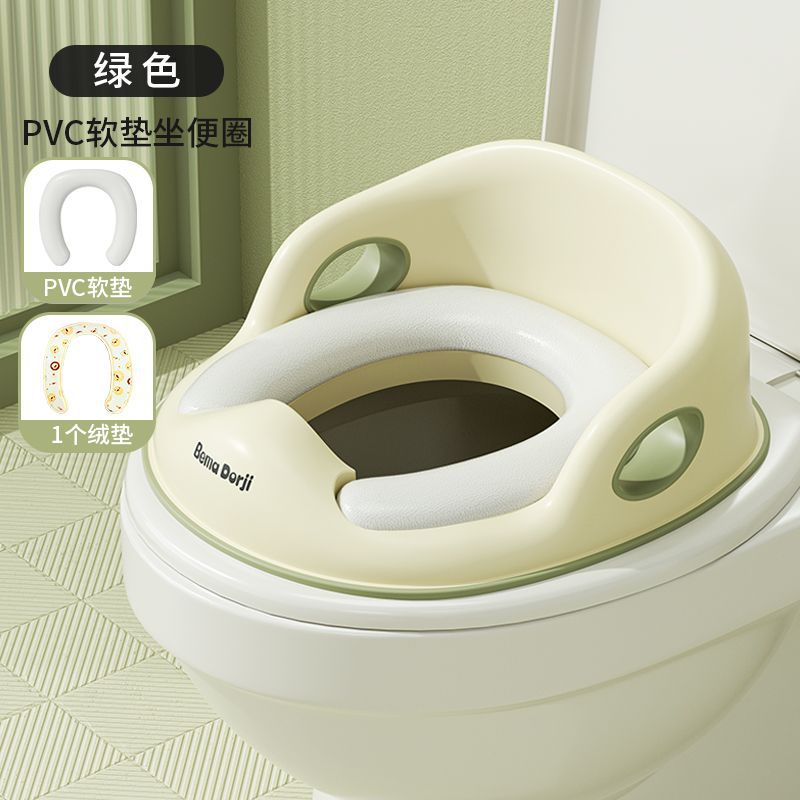 Anillo de inodoro para niños grande, inodoro, bebé, bebé, bebé, niño, cojín, asiento masculino, cubierta del orinal, 1-3-6 años