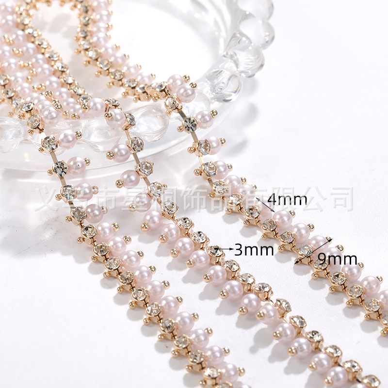 4mm pearl gold bottom