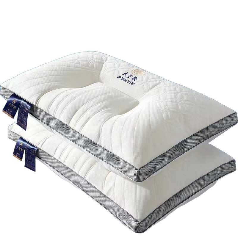 Comercio exterior transfronterizo agua cubo spa almohada de cuello columna cervical lavadora hotel almohada núcleo de hotel doméstico adulto