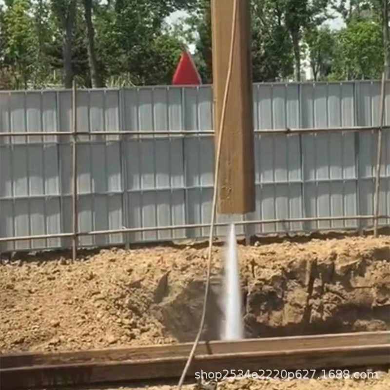 拉森桩高压水引孔设备 水射流助力管桩沉桩设备 高压水刀射水沉桩