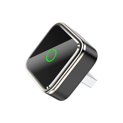 Cross-border new wireless CarPlay adapter, converts wired connections to wireless, compatible with both CarPlay and Android Auto (Simsiz CarPlay və Android Auto) - black-and-gold-carplay-t10