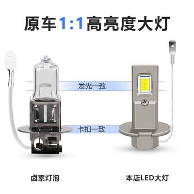 Fog lamp fog lamp H3 in-line
