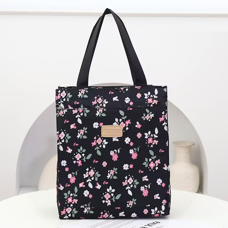 Nuevo portátil Oxford tela impermeable durable bolsa de mamá bolso de hombro de moda impresa bolsa de tela bolsa de almacenamiento bolsa de salida