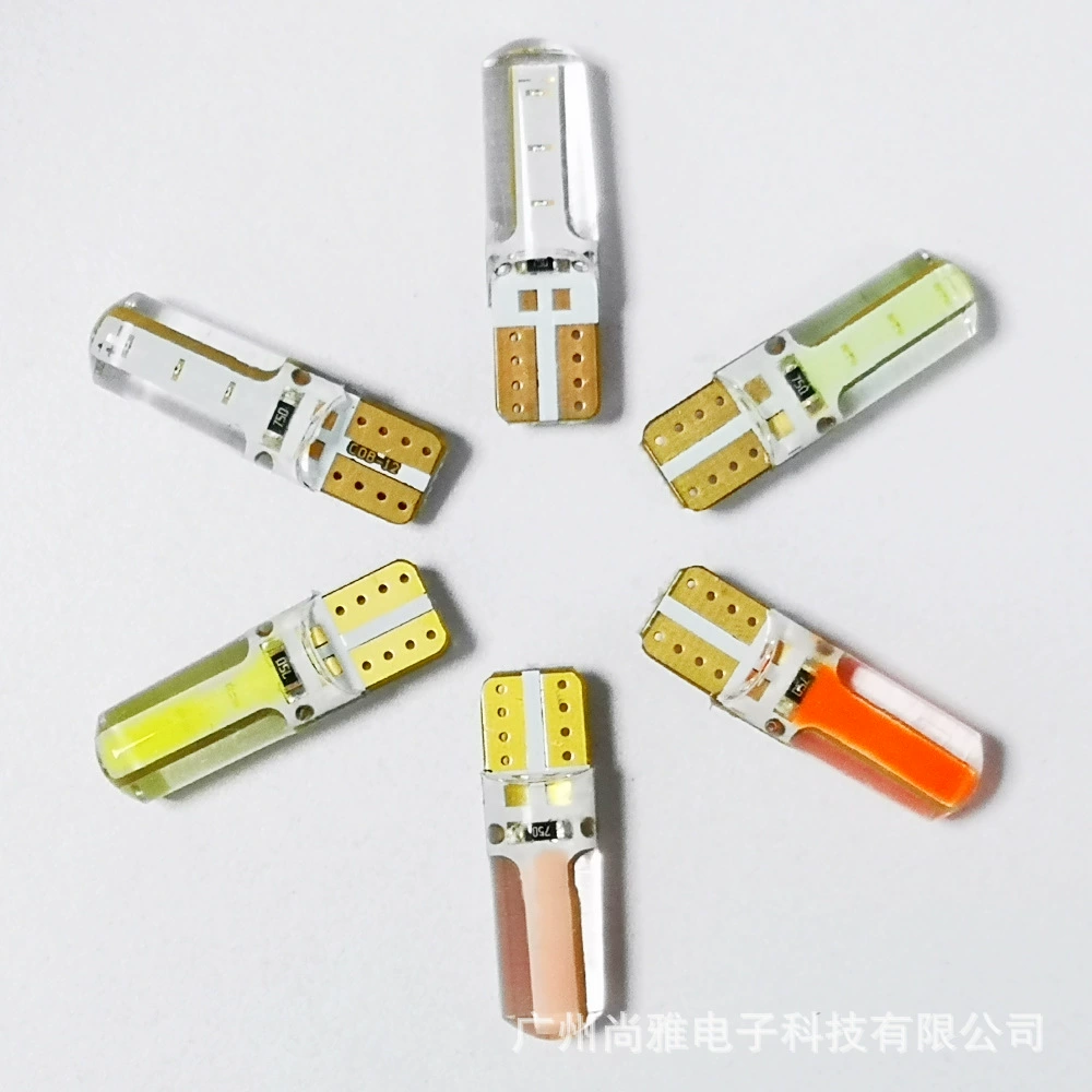 EBay Expressway Внешняя торговля T10 6LED широкие светильники, лампы, силиконовый клей 3W W5W маленький кристаллический свет