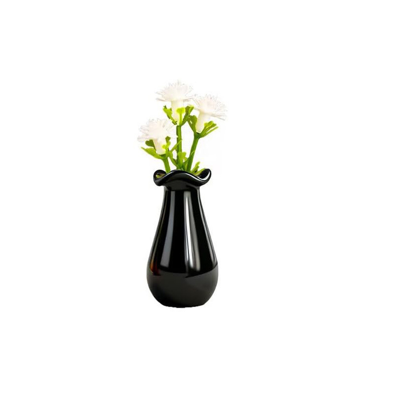 Ins mini-magnetic pequeño frasco de flores pegatinas de refrigerador DIY decoración artística botella de vidrio delicada gato debe recoger botella