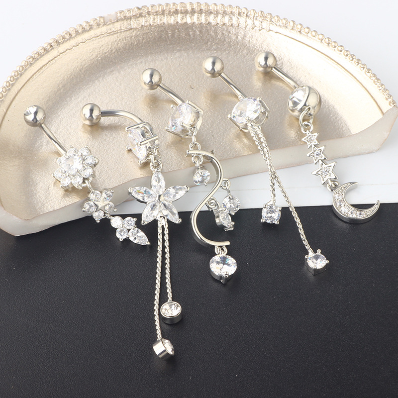 Labret piercing jewelry detail image