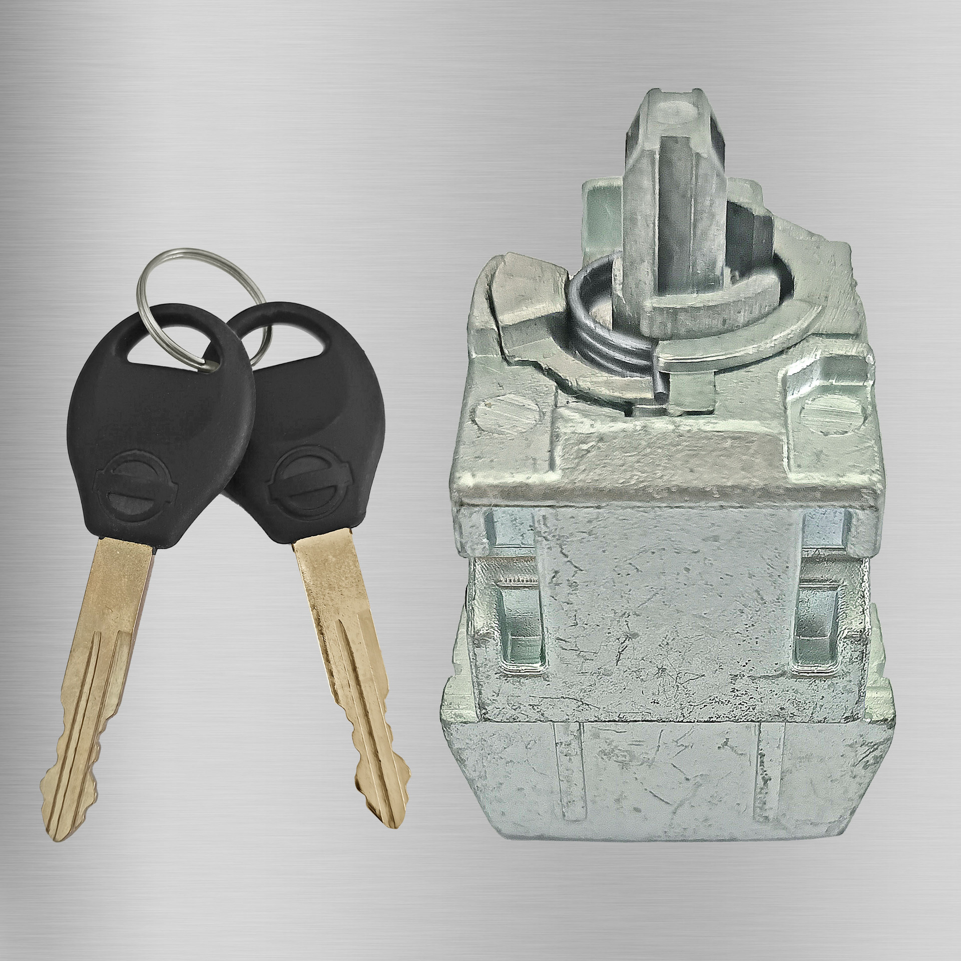 Aplicable a Nissan Old Xiao客, cilindro de la puerta izquierda, cilindro de la puerta de conducción, cilindro de la puerta de conducción, modificación del automóvil, conjunto de cilindro de reemplazo