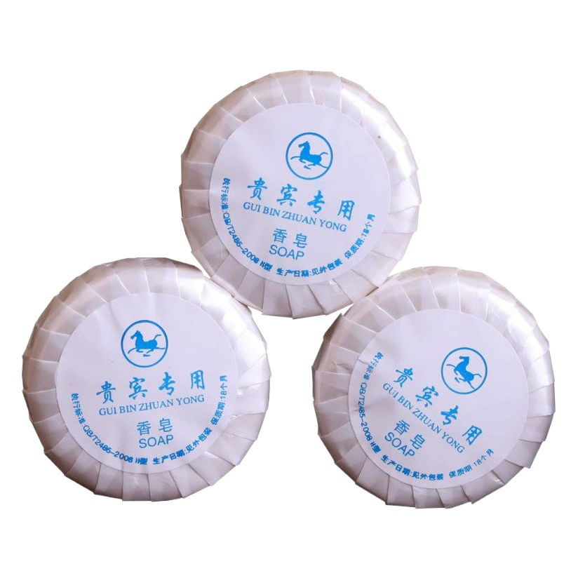 Мыла мыла Toiletries гостиничного номера мыло устранимого малого круглое малое