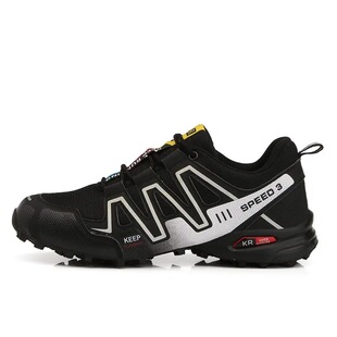 Autumn New Travel Shoes Men's Speed 3 Sports Running Shoes Outdoor Mountaineering plus size Mesh Breathable 8-1 Men's Shoes