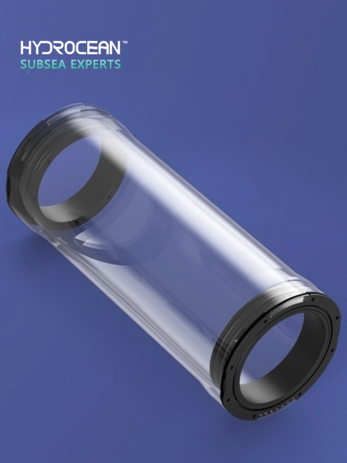 水下机器人外径110密封舱rov电子仓密封舱水下密封舱水下耐压舱