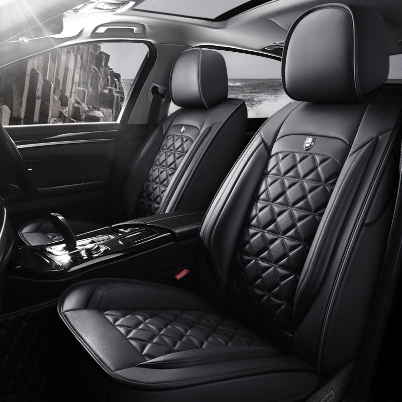 Comercio transfronterizo transpirable cojín de automóvil de cuero completo cojín de asiento general de cuatro estaciones cojín de asiento todo incluido