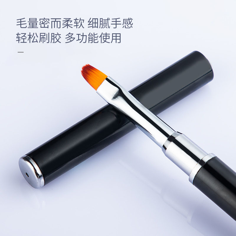 Manicura pluma de fototerapia de doble cabeza pluma de fototerapia de suministro directo transfronterizo de doble uso herramienta de manicura de empuje de acero traje de pluma de fototerapia en stock