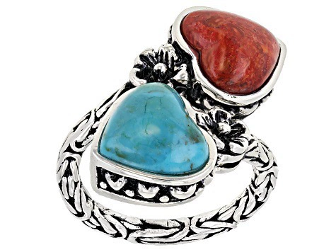 Fashionable accessory, turquoise ring with stone, European style, wish, Amazon, ebay