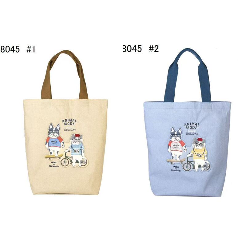 Japanese Kusuguru Embroider Lucy Paul Shoulder Bag Handbag Handbag Tutoring Bag Shopping Work Clothing 302