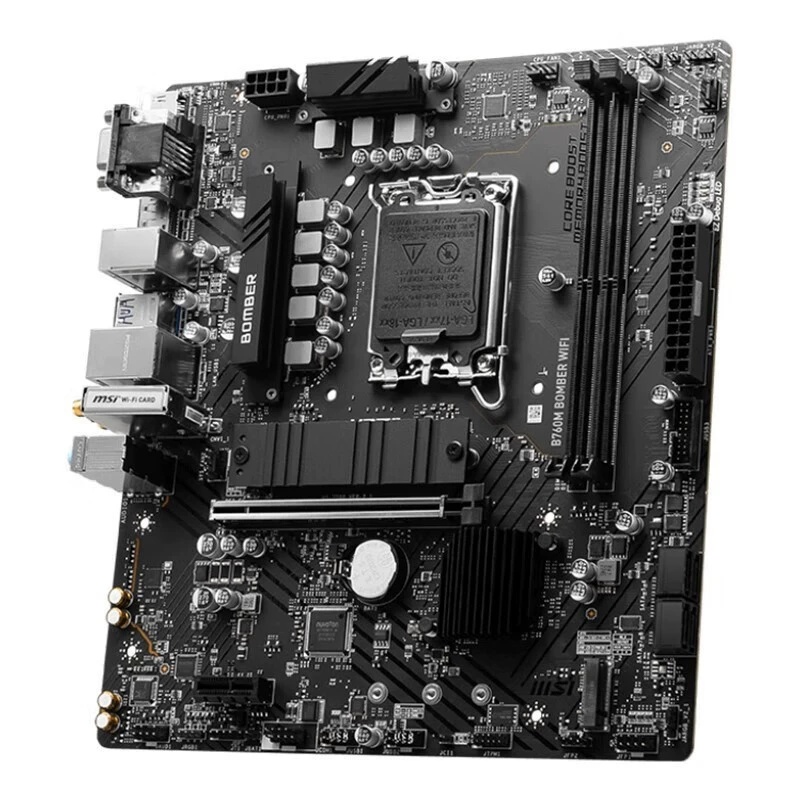 Совместимо с материнской платой Intel MSI Pro B760M Bomber WiFi DDR5 Blasting