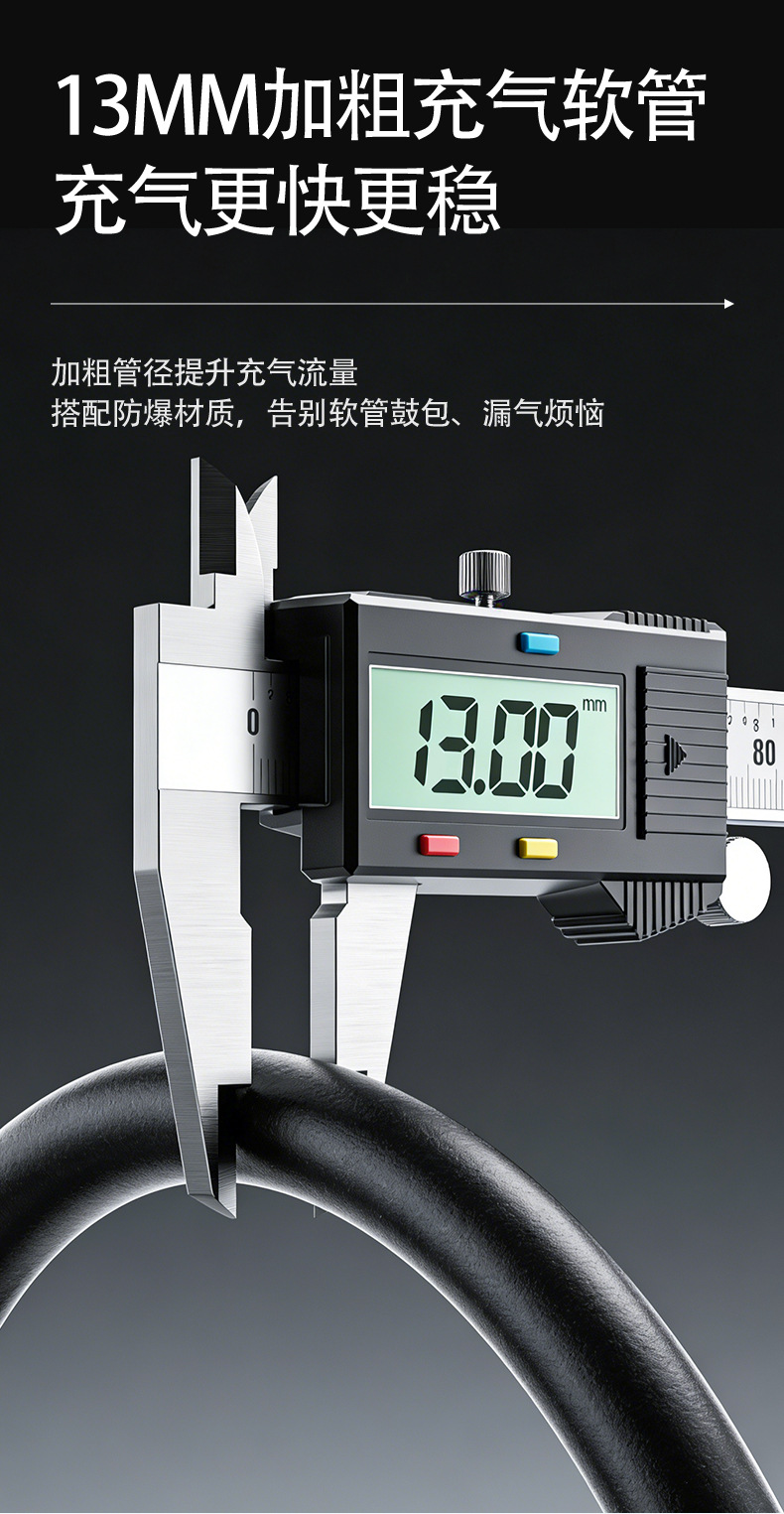 【Direct from Manufacturer】In-Stock High-Precision Digital Tire Pressure Gauge, Wholesale Tire Inflation and Deflation Pressure Gauge